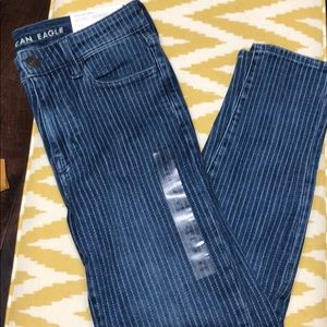 AE high rise jegging crop, 6 short, NWT